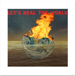 HEAL THE WORLD Posters and Art